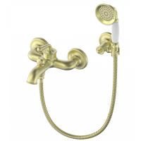 Смеситель для ванны с душем WONZON & WOGHAND, Брашированное золото (WW-88639008-BG)