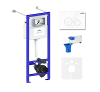 Комплект для подвесного унитаза 5 в 1 Lavinia Boho Relfix 77020046