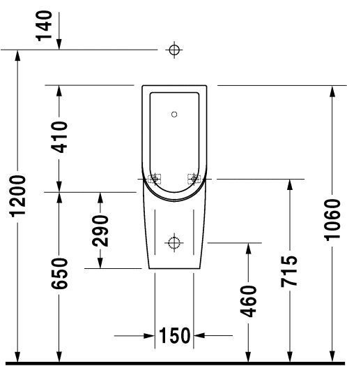 Писсуар Duravit Starck 3 0826250000
