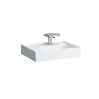 Подвесная раковина Kartell by laufen 60х46х12 см, без перелива и отверстия для смесителя, SaphirKeramik 8.1033.4.000.112.1