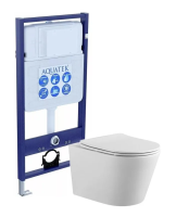 Комплект инсталляции с унитазом AQUATEK ВЕГА