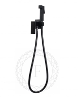 Смеситель встраиваемый с гигиеническим душем FILARETE Fing FL101 Черный матовый