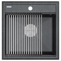 Мойка STEPIA 50, IT-GRANIT, PM115051-DG, графит, 500х510, Paulmark