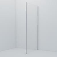 Боковая панель, глянцевый ал. проф., 100х195, IDDIS Zodiac ZOD6CA0i23