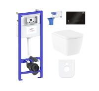 Комплект инсталляции и унитаза 7 в 1 Lavinia Boho Relfix Aveo Rimless 87040124