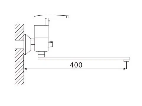 Смеситель для ванны Shevanik S5022