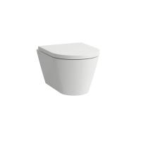 Подвесной унитаз Kartell by laufen 37х49 см, укороченный, безободковый, без сиденья 8.2033.3.000.000.1