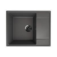 Кухонная мойка Ulgran Quartz Prima 605-09, мокрый асфальт
