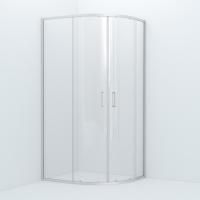 Душевое ограждение IDDIS Zodiac глянцевый алюминиевый профиль 100х80х195 см ZOD6CR8i23