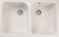 Кухонная мойка GranFest QUARZ 15 белый