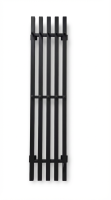 Полотенцесушитель электрический с/т Comfysan Альто-К (Alto-K) EC-5 120/24, черный ЭК