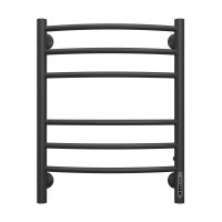 Полотенцесушитель электрический TERMINUS Классик П6 450х600 электро КС 9005 матовый