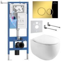 Комплект 6 в 1 RoxenBath StounFix Dual Fresh 968031 (состоит из: 710200, Santi 410260G, 530170-01)