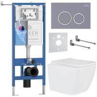 Комплект 6 в 1 RoxenBath StounFix Dual Fresh 966075  (состоит из: 710200, Santi 410260DG, 530135-01)