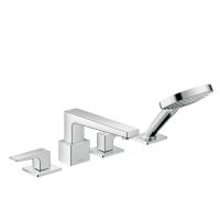 Hansgrohe Metropol Смеситель на край ванны на 4 отверстия хром 32552000
