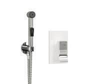 Встраиваемый комплект для биде со шлангом 120 см WasserKRAFT A010657WHITE