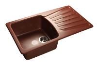 Кухонная мойка GranFest STANDART S-850L красный марс