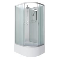 Душевая кабина Niagara Classic NG-2310-14LBKT 120х80х210-240, высокий поддон 40 см, стекло матовое