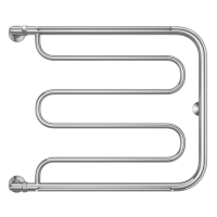 Полотенцесушитель водяной TERMINUS Фокстрот 1" БШ 600х700 без американок в комплекте