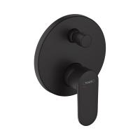 Hansgrohe Vernis Blend Смеситель для ванны однорычажный скрытого монтажа черный матовый 71466670