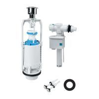 Одноуровневая водосливная арматура боковой подвод Тип А. круглая резинка IDDIS F012400-0005