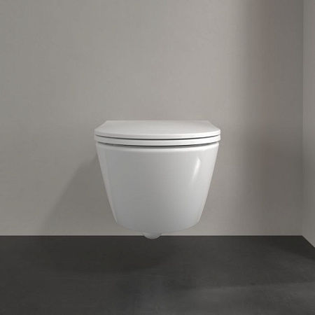Унитаз Villeroy & Boch Subway 3.0, подвесной с сиденьем, 4670T901