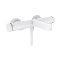 Hansgrohe Finoris Смеситель для ванны однорычажный внешнего монтажа белый матовый 76420700