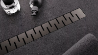 Душевой лоток Veconi Stesso Line Graphite  900