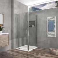 Душевой уголок Vincea Intra VSR-1I901090CL, 900/1000*900, хром, стекло прозрачное