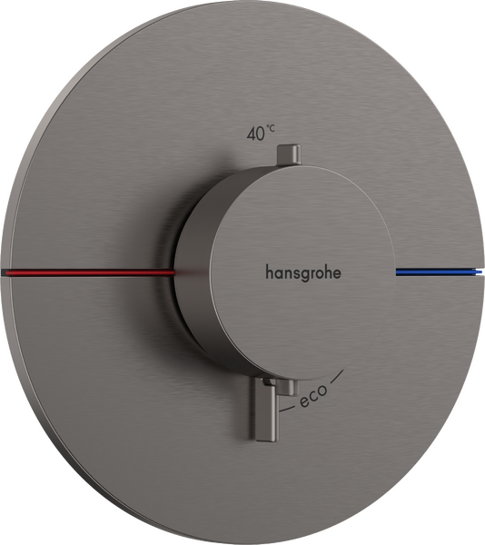 Термостат для скрытой установки Hansgrohe ShowerSelect Comfort S. 15559340. матовый черный хром 15559340