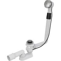 Сифон для ванны Alcaplast автомат комплект металл длина 80 cм, A550K-80