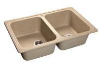 Кухонная мойка GranFest STANDART S-780K песочный