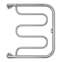 Полотенцесушитель водяной TERMINUS Фокстрот 1" БШ 500х600 без американок в комплекте