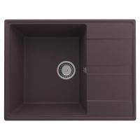 Кухонная мойка Ulgran Quartz Prima 650-06, трюфель