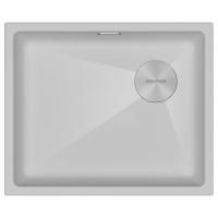 Мойка LUMI 55UNI-SKEW, IT-GRANIT, LU55SK-WH, белый, 555х440, Paulmark