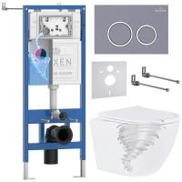 Комплект 6 в 1 RoxenBath StounFix Dual Fresh 968349  (состоит из: 710200, Santi 410260DG, 530205-01)