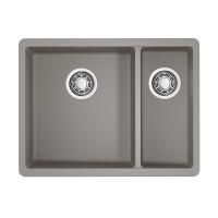 Кухонная мойка Omoikiri Kata 55-2-U-GR Artgranit/leningrad grey