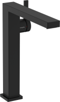 Смеситель для раковины Hansgrohe Tecturis E CoolStart EcoSmart 73070670 матовый черный 73070670