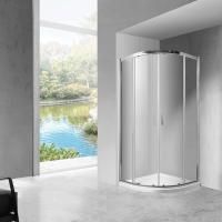 Душевой уголок Vincea Scala VSQ-2SC100CL, 1000*1000, хром, стекло прозрачное