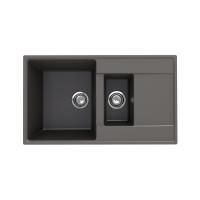 Кухонная мойка Ulgran Quartz Prima 860 1,5K-09, асфальт