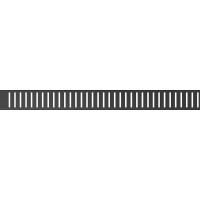 Решетка для водоотводящего желоба Alcaplast черный-мат PURE-750BLACK