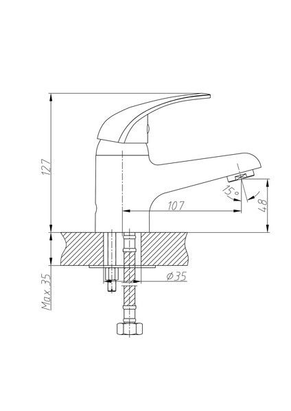 Смеситель для раковины Haiba HB1003