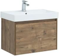 Тумба под раковину Aquanet Nova Lite 75 дуб рустикальный (1 ящик)