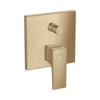 Hansgrohe Metropol Смеситель для ванны однорычажный с рычаговой рукояткой скрытый монтаж бронза 32545140