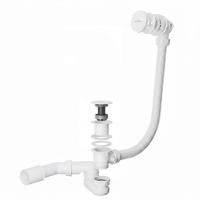 Сифон для ванны RoxenBath R70C-W Click-Clack с функцией верхней очистки