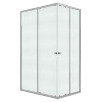 Душевое ограждение Niagara Eco NG-1012-14QMT (120х80х190) прямоугольник,раздвижное,хром,стекло матовое