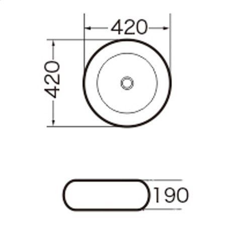 Раковина Grossman GR-3010 420x420x190