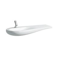 Подвесная раковина Ilbagnoalessi one 120х50х16,5 см, 1 отверстие для смесителя, столешница справа, c покрытием lcc, санфарфор, с отв. под смеситель 8.1497.3.400.104.1