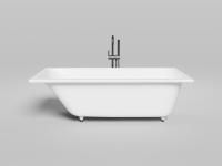 Ванна встраиваемая Salini ORLANDA KIT 170x80 покраска по RAL полностью, S-Sense, глянцевый 102116GF