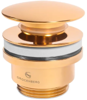 Донный клапан для раковины Grocenberg GB106 Золото